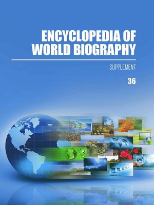 cover image of Encyclopedia of World Biography, 2016 Supplement
